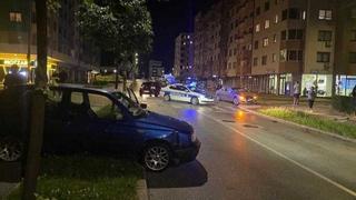 Saobraćajna nesreća u Lukavici: Od jačine udara vozilo završilo na trotoaru