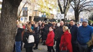 Policija zabranila protestni skup u Mostaru: Zdravstvenim radnicima će biti dozvoljena šetnja