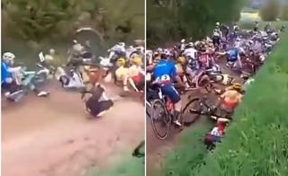 Velika nesreća na utrci: Povrijeđeno pet biciklista, za sve je kriv farmer