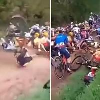 Velika nesreća na utrci: Povrijeđeno pet biciklista, za sve je kriv farmer