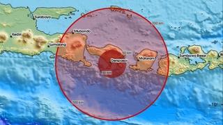 Jak zemljotres jačine 7 stepeni po Rihteru pogodio Indoneziju