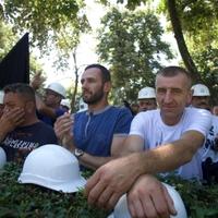 Zenički rudari nisu dobili plaću ni nakon protesta u Sarajevu, očekuju novu reakciju Vlade FBiH
