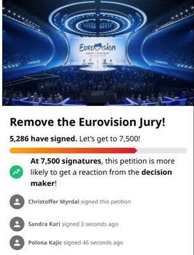 Peticija za ukidanje žirija - Avaz