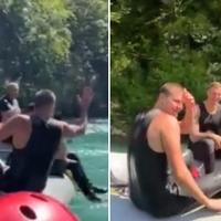 Jokić uživa na odmoru u BiH: Otišao na rafting, a prisutni ga oduševili skandiranjem