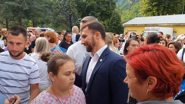 Ministar Adnan Delić jučer prisustvovao protestima u Jablanici  - Avaz