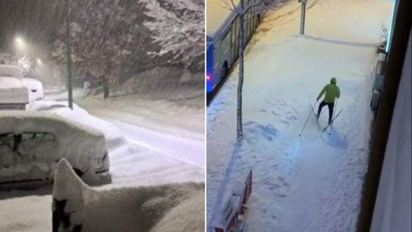 Snijeg napravio haos u Njemačkoj - Avaz