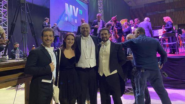 Tri tenora nakon koncerta u Sarajevu - Avaz