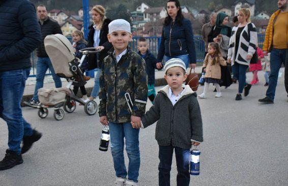 Mališani u Goraždu dočekali ramazan - Avaz