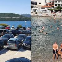Video / Gužve kao da je sredina jula: Turisti uživaju u jedinom bh. gradu na moru