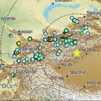Zemljotres na granici Kine i Kirgistana 