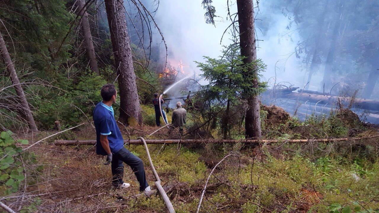 Gusinje: Veliki požar na Prokletijama, gašenje otežava nepristupačan teren