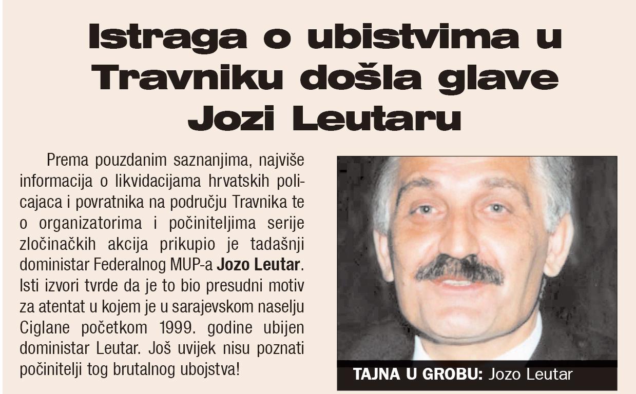 Tajna u grobu i hronologija zločina nad Hrvatima u Travniku - Avaz