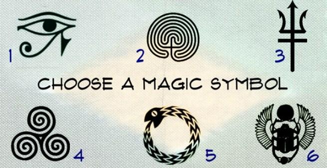 Izaberite magičan simbol, jer on otkriva šta vašoj duši treba