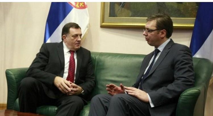 Dodik i Cvijanović danas na sastanku sa Vučićem i Brnabić