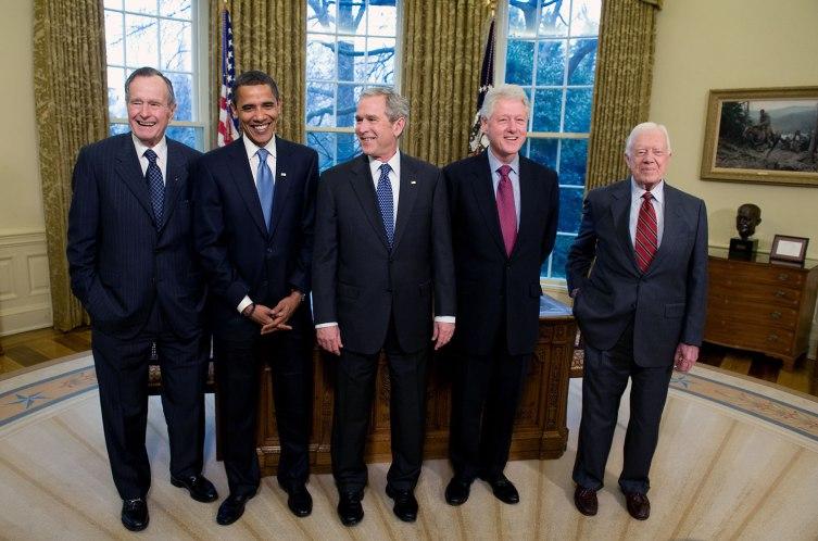 Pet bivših predsjednika SAD zajedno za obnovu poslije uragana