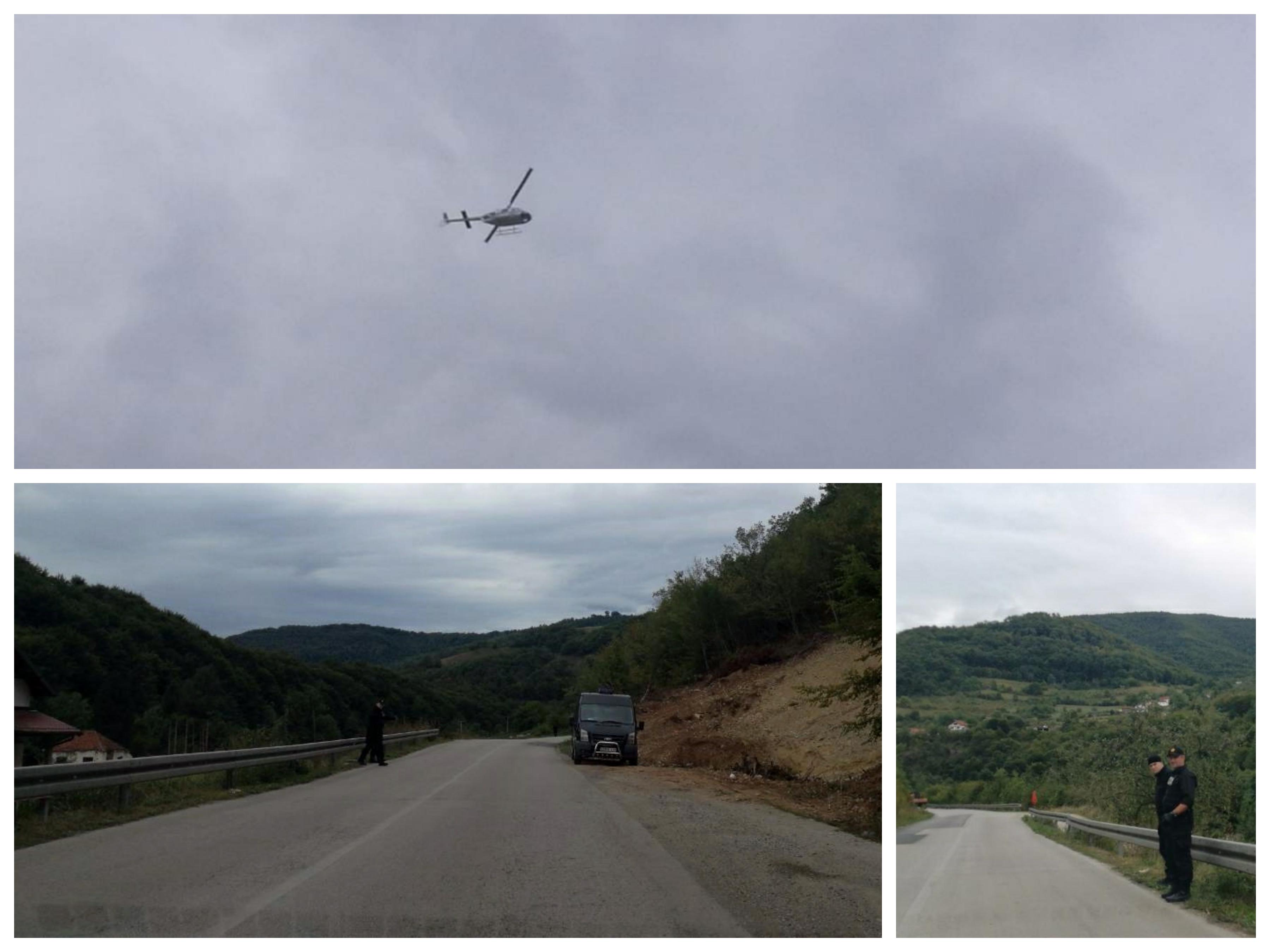 Akcija u Visokom: Brojne policijske patrole i helikopter tragaju za Sejfovićem