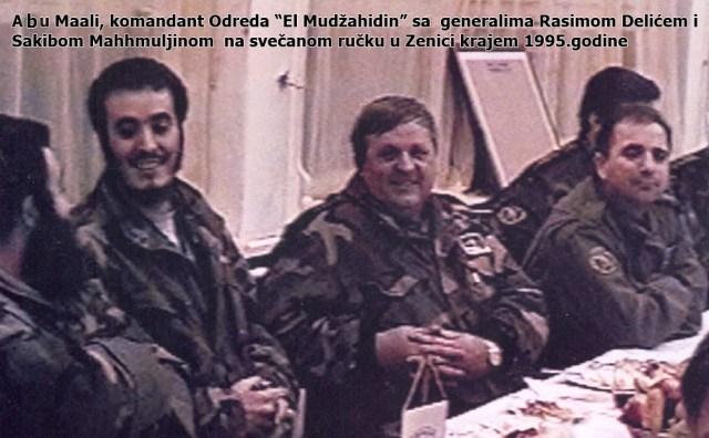 Fotografija iz 1995. godine: Abu Meali s generalima ARBiH - Avaz