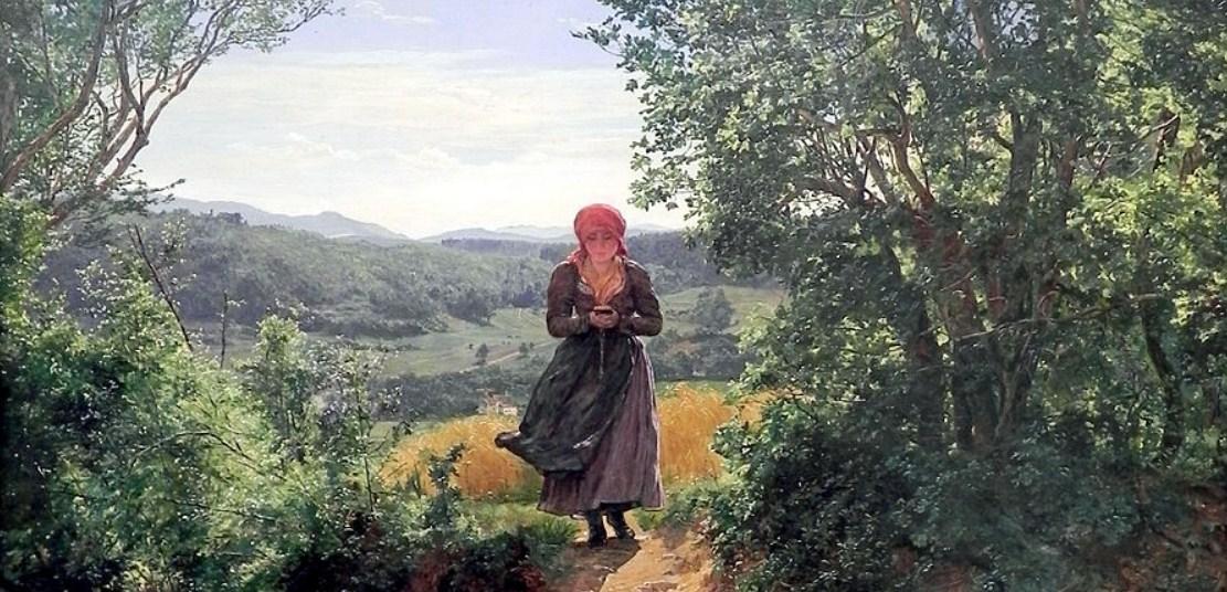 Slika djevojke koja u ruci "drži mobitel" iz 1860. godine podsjetila na stari nerazjašnjeni misterij