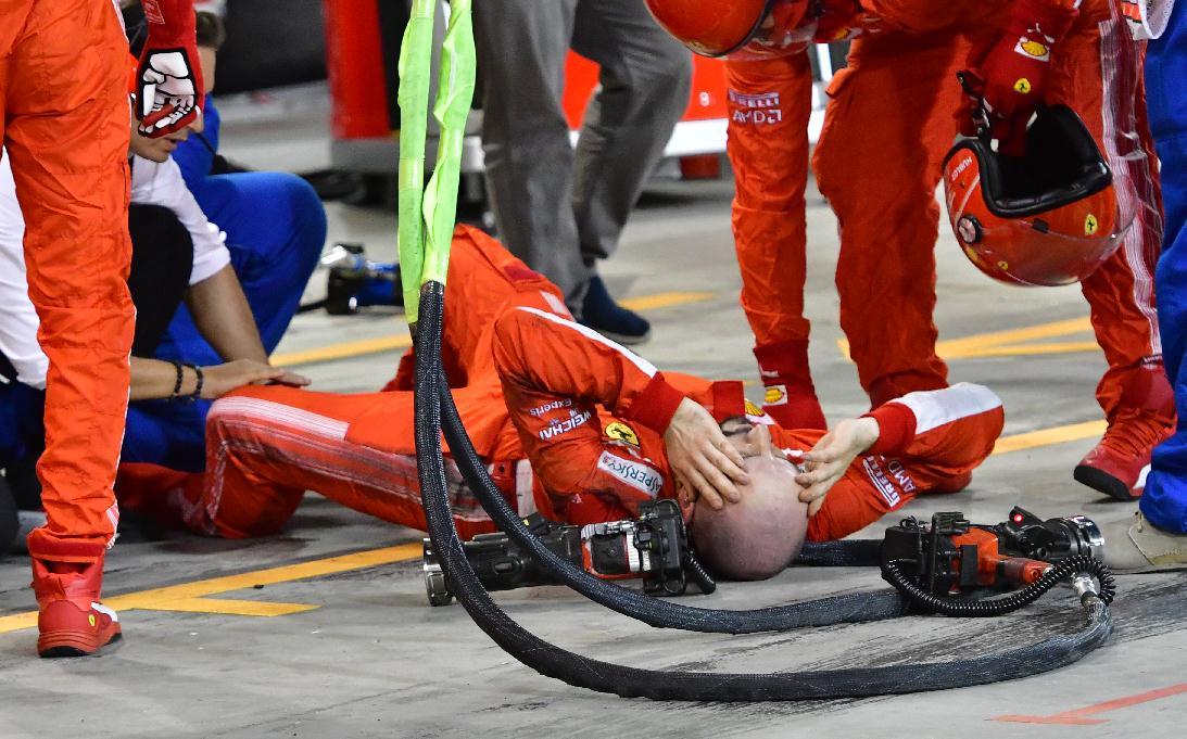 Formula 1: Raikonen svom mehaničaru slomio nogu