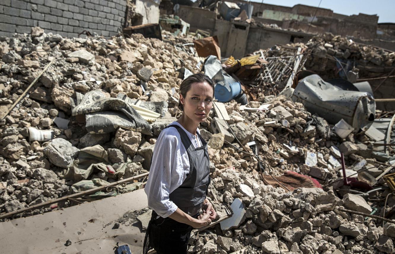 Anđelina Đoli u posjeti Mosulu: Međunarodna zajednica mora pomoći ovim ljudima