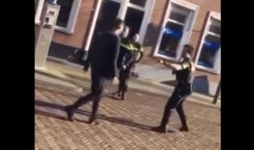 Pogledajte snimak Poljaka, koji je nasred ulice pretukao trojicu holandskih policajaca