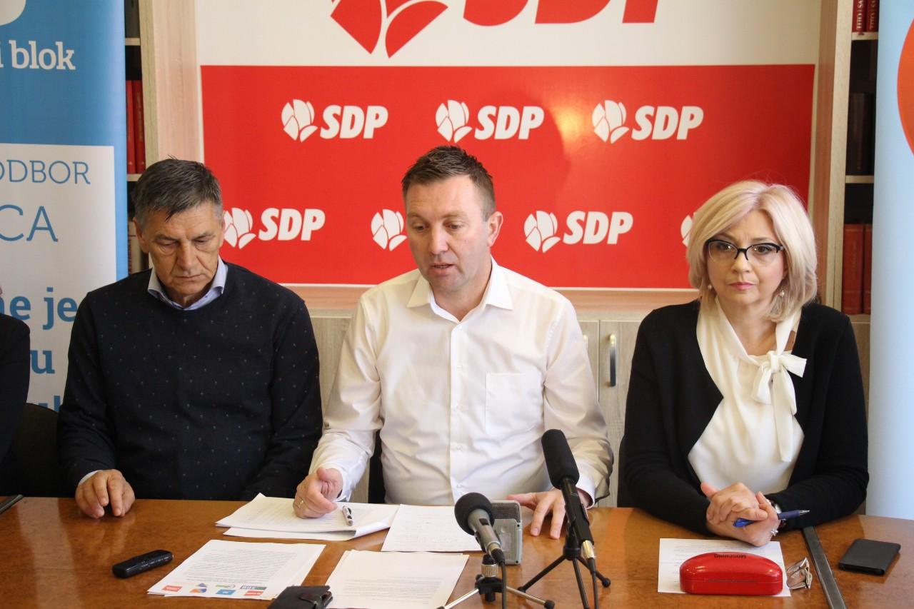 SDP, Naša stranka i Nezavisni blok o novoj Vladi ZDK