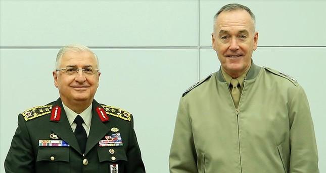 Turski i američki vojni šefovi razgovarali o sigurnoj zoni Sirije