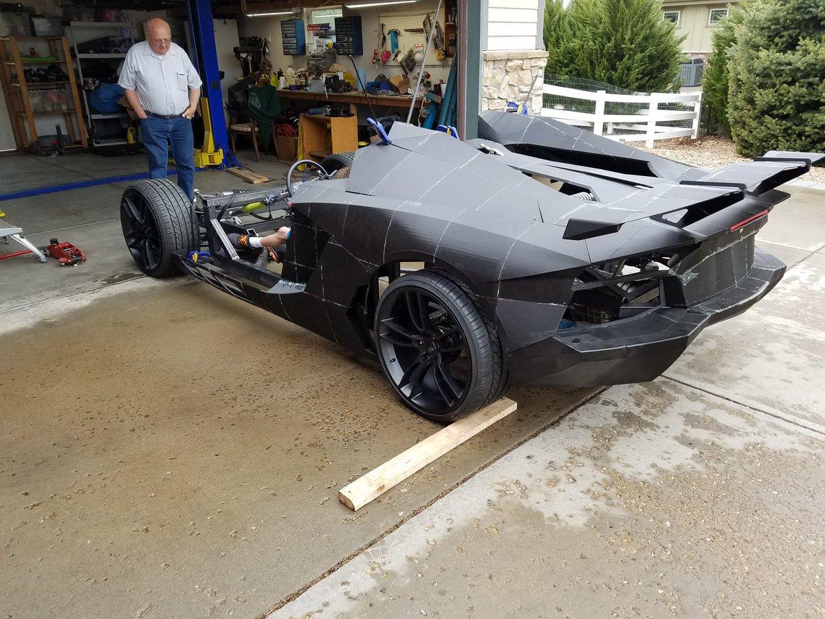 Otac i sin iz Kolorada 3D printerom prave vlastiti Lamborghini