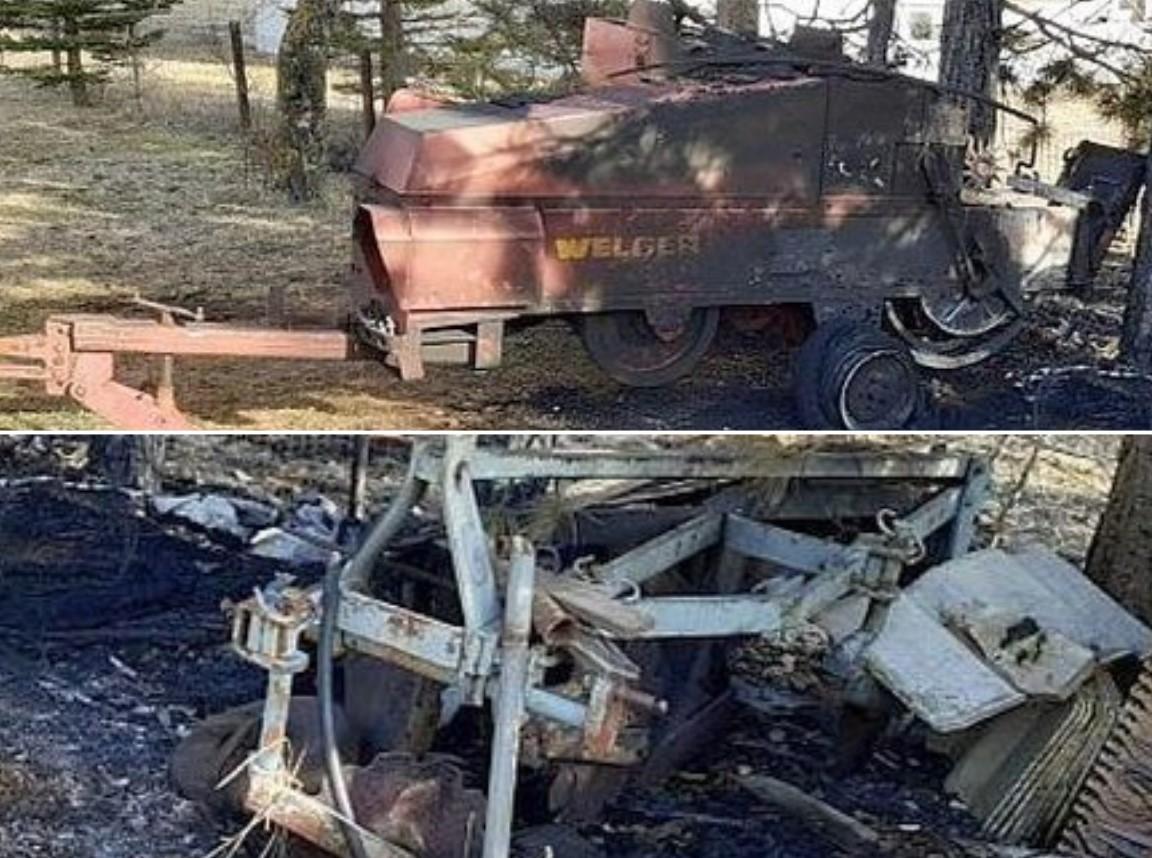 Tri požara u Tomislavgradu: Izgorjele balirka i kosilica, spašena šuma