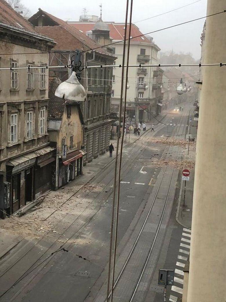 Zemljotres koji se dogodio u nedjelju izazvao je materijalnu štetu na starijim objektima - Avaz