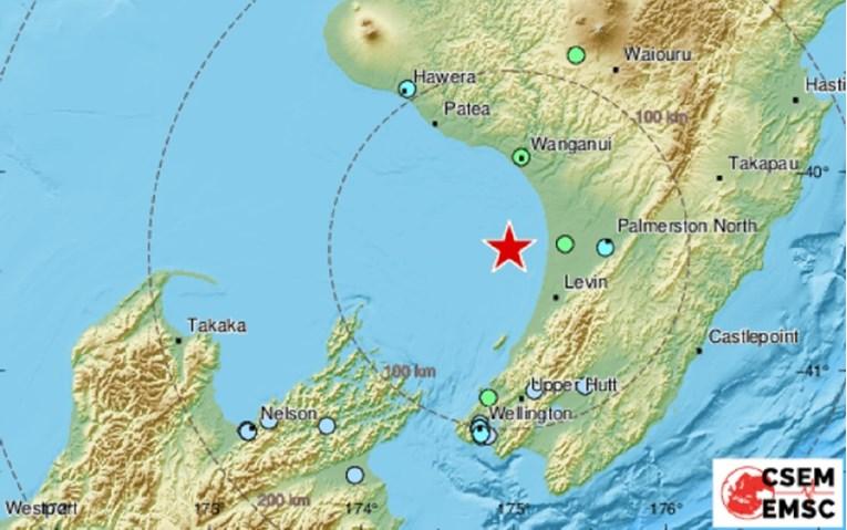 Potres magnitude 5,9 na Novom Zelandu