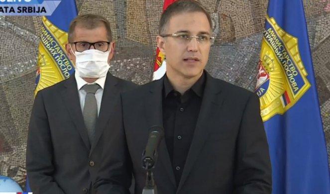 Ministar MUP-a Srbije: Povrijeđeno je 10 policajaca, ovo je ogoljeno nasilje