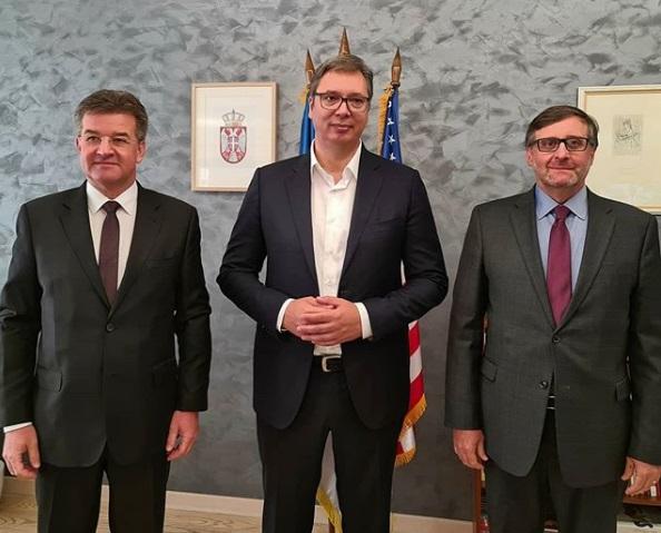 Zgusnut raspored srbijanskog lidera: Vučić na sastanku sa Lajčakom i Palmerom