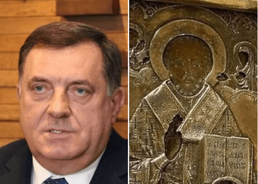 Dodik said: If Ukrainians prove that they were searching for the icon before I gave it to Lavrov, I will return it