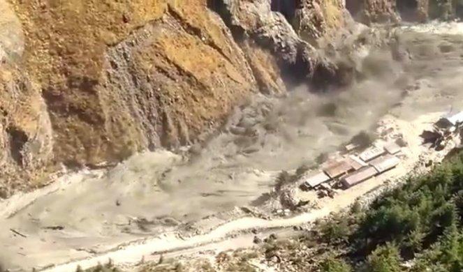 Nakon što je glečer s Himalaja udario u branu: Pronađeno sedam tijela, nestalo 125 ljudi