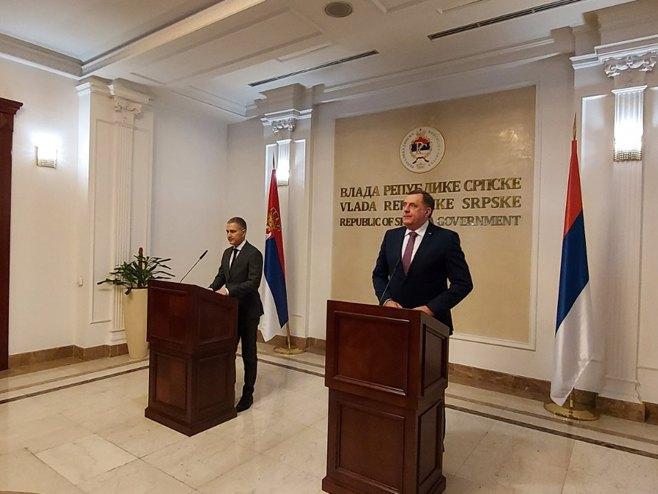 Dodik razgovarao sa Stefanovićem: Zajednička vježba OSBiH i Vojske Srbije ove godine na Manjači