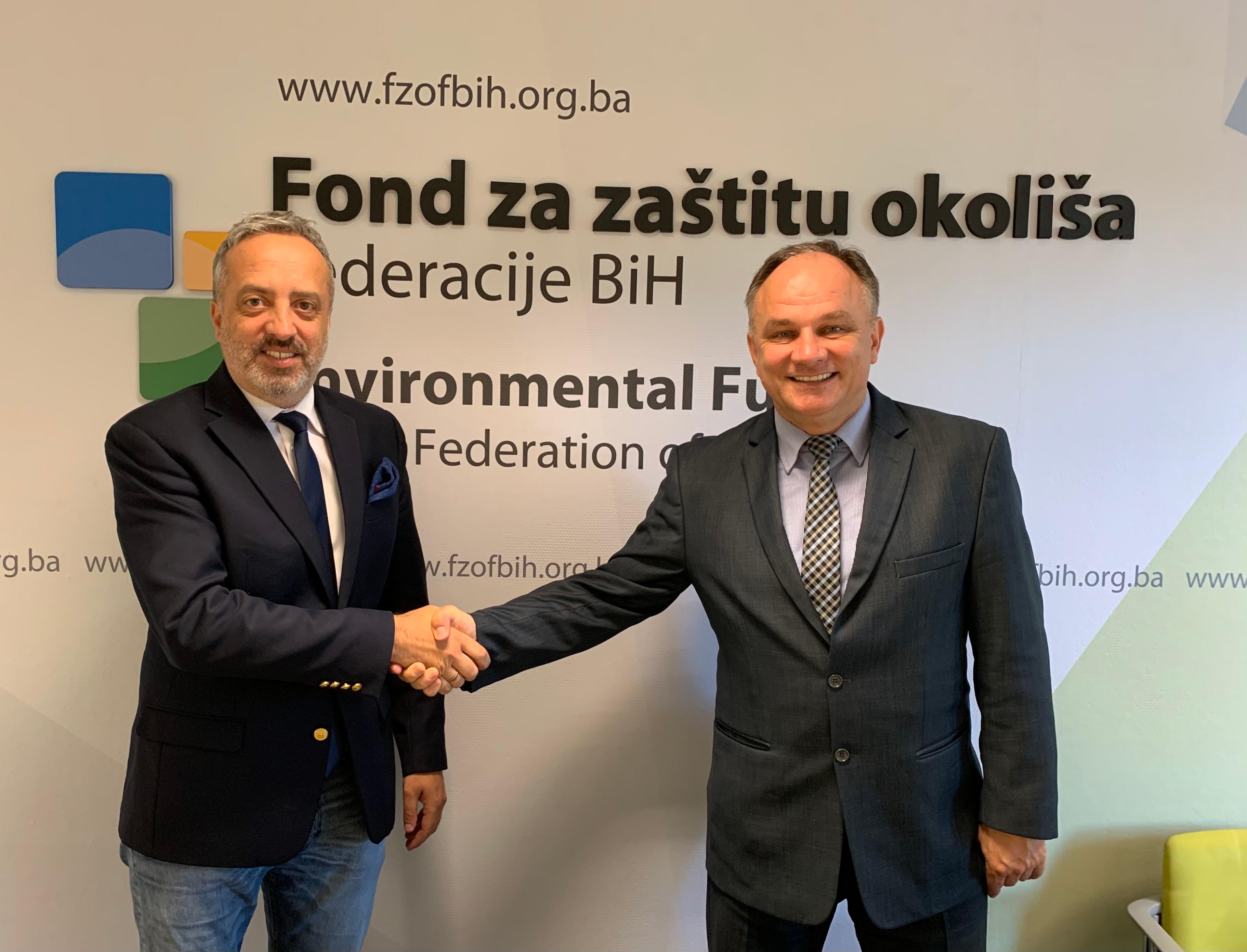 Čibukčić i Karadžin razgovarali o uklanjanju opasnog otpada kruksa iz industrijske zone u Tuzli