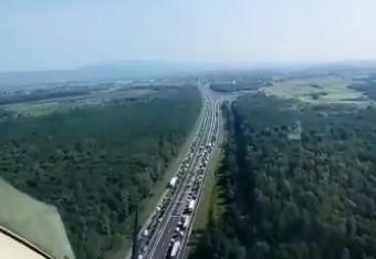 Iz ptičije perspektive: Kilometarske kolone na autocestama u Hrvatskoj