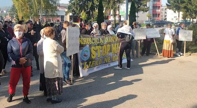Mještani Kruščice na javnoj raspravi ponovili: Ne želimo hidroelektrane