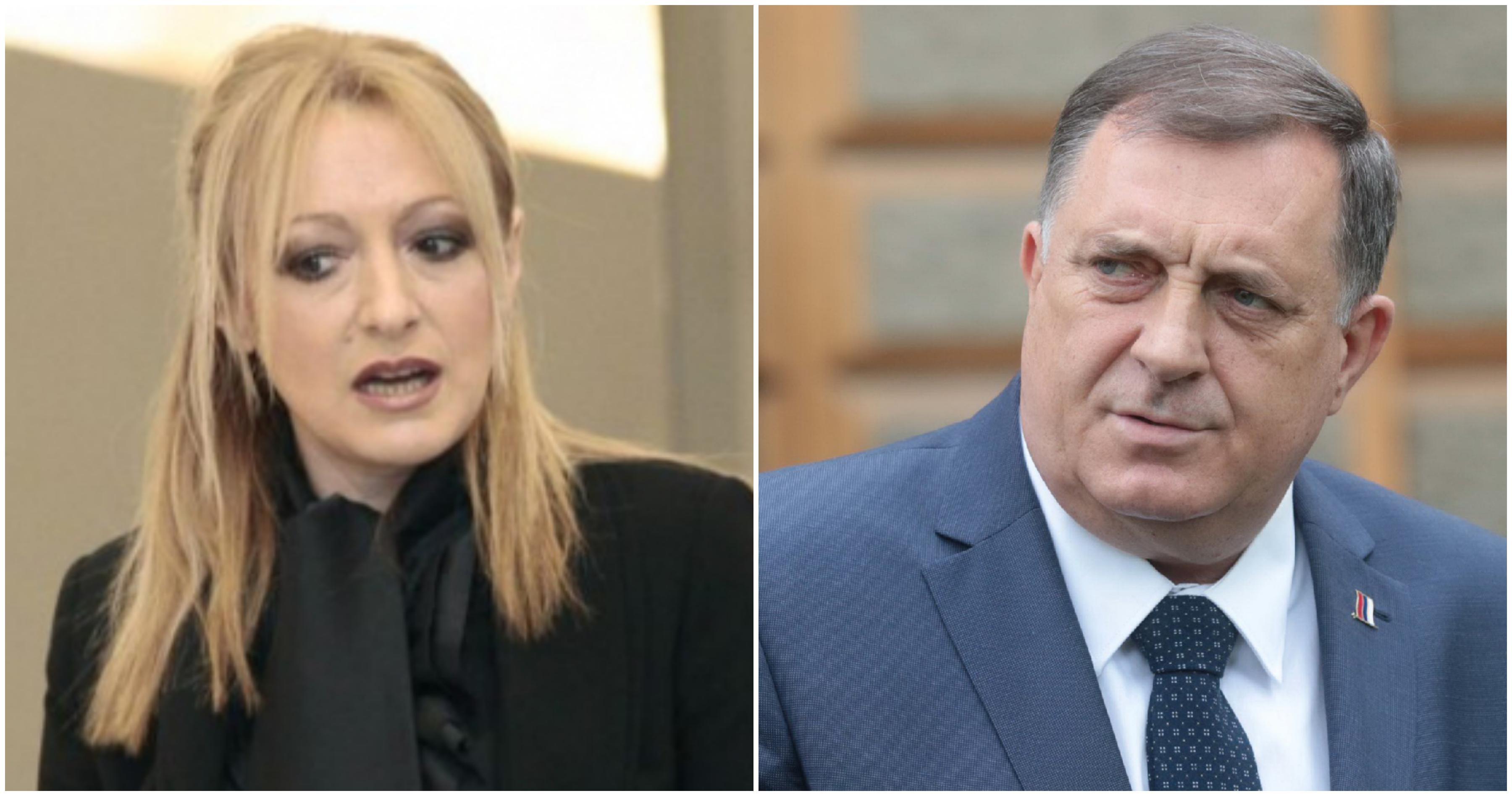 Aleksandra Pandurević i Milorad Dodik - Avaz