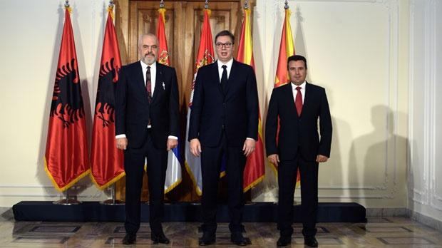 Vučić, Zaev i Rama traže podršku njemačke vlade za "Otvoreni Balkan"