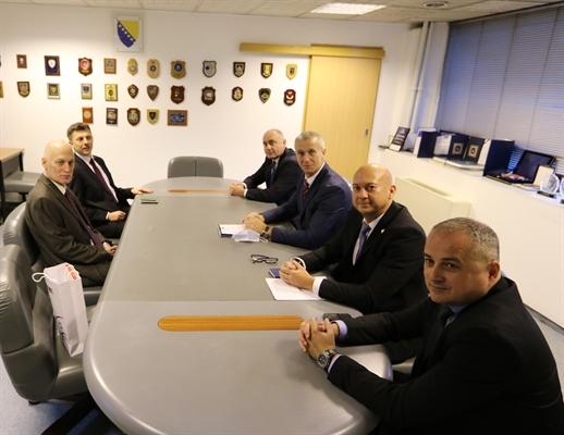 Nerezidentni ambasador Države Izrael za BiH posjetio Direkciju za koordinaciju policijskih tijela BiH