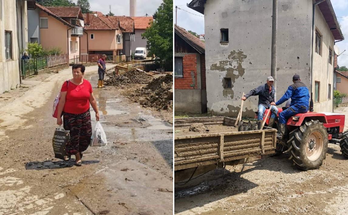 Slike koje podsjećaju na apokalipsu 2014. godine: Nevjerica i zebnja u očima mještana Čelića nakon poplava