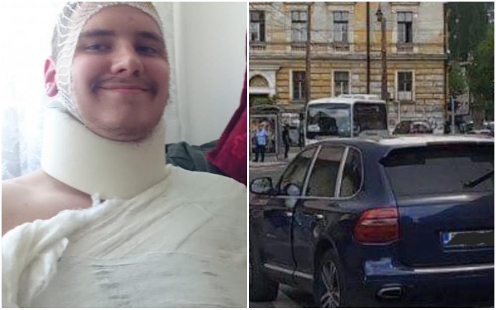 Student kojeg je udario Porsche na Drveniji za "Avaz": Moja porodica se prepala, ali drago im je da sam preživio