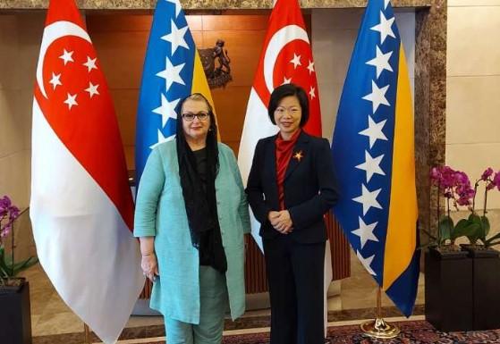 Turković u posjeti Singapuru, sastala se sa predsjednicom države Halimah Jakob