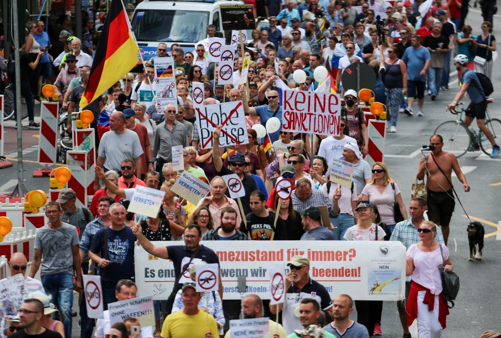 U Njemačkoj protesti pristalica i Rusije i Ukrajine