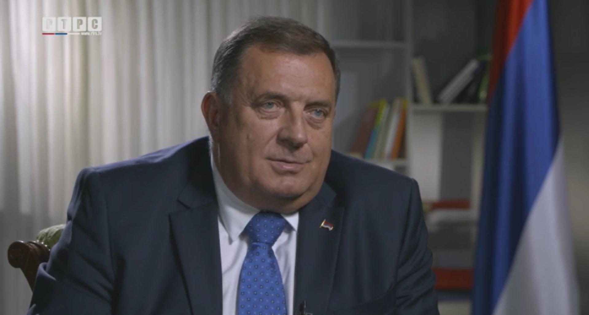 Dodik: U Sarajevu ne jedem, uvijek nosim flašicu vode sa sobom