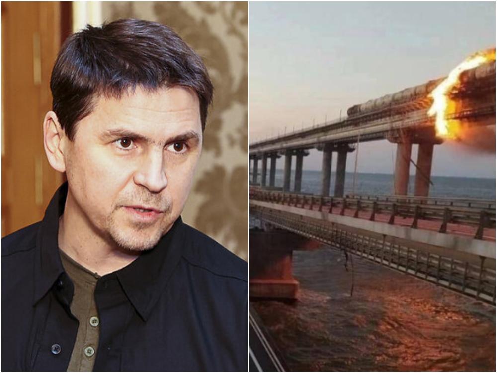 Savjetnik Zelenskog o požaru na Krimskom mostu: Ovo je samo početak