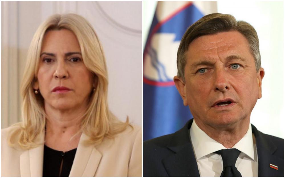 Cvijanović razgovarala s Pahorom: Zahvalila se na podršci Slovenije