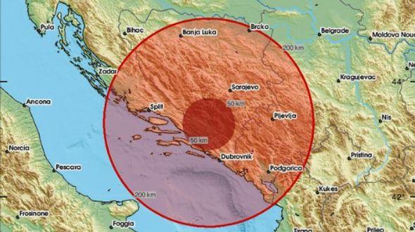 Zemljotres u BiH - Avaz